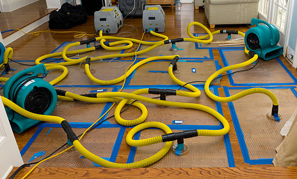 Professional Water Damage Repair technician working in Mooresville, NC